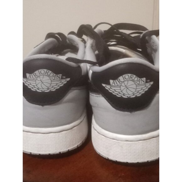 Nike Air Jordan 1 Retro Low OG GS Wolf Grey Barons CZ0858-110 Kids Size 7Y - Picture 12 of 16